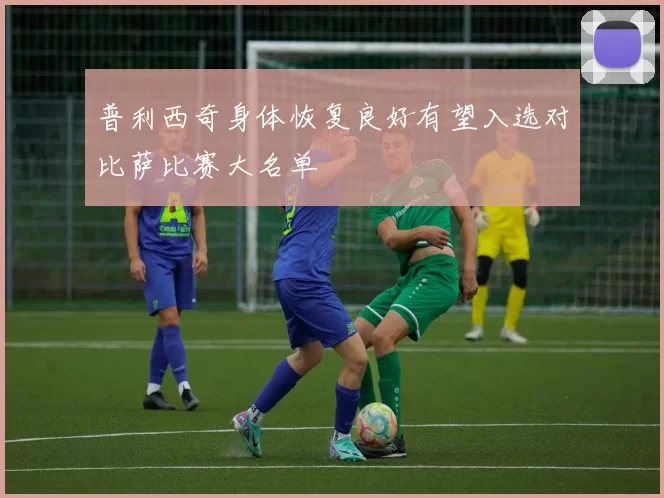 普利西奇身体恢复良好有望入选对比萨比赛大名单